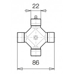 Cruceta Homocinetica S4