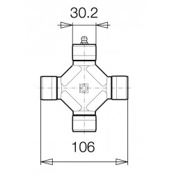 Cruceta Homocinetica S8 H8