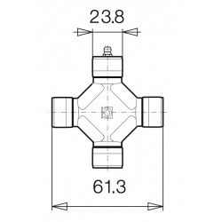 Cruceta homocinetica 652