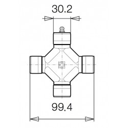 Cruceta homocinetica 656