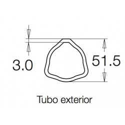 Tubo 1 metro 105 G5