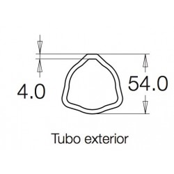 Tubo 1 metro 107 G8