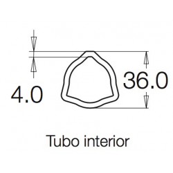 Tubo 1 metro 104 G4