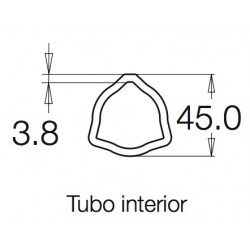 Tubo 1 metro 105 G5