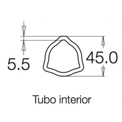 Tubo 1 metro 107 G8