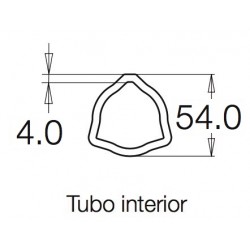 Tubo 1 metro 108 G9