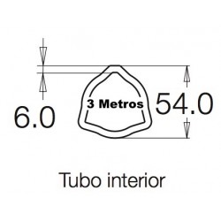 Tubo 3 metros 110