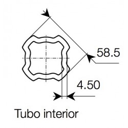 Tubo 1 metro H8