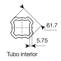 Tubo 1 metro SH