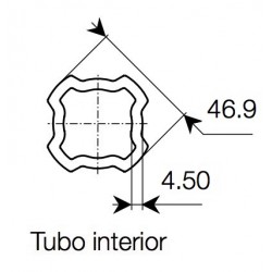 Tubo 1 metro S7