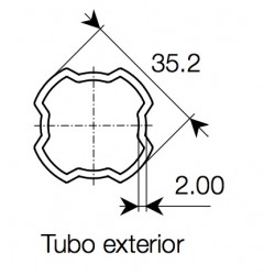 Tubo 1 metro S1