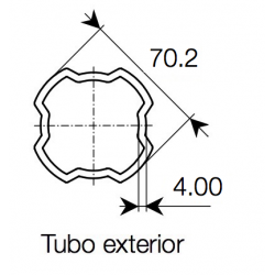 Tubo 1 metro SH